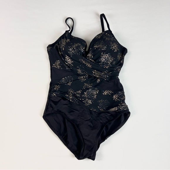 NWOT Miraclesuit Women's Iridium Mystique Underwire One-Piece Swimsuit - Picture 5 of 12